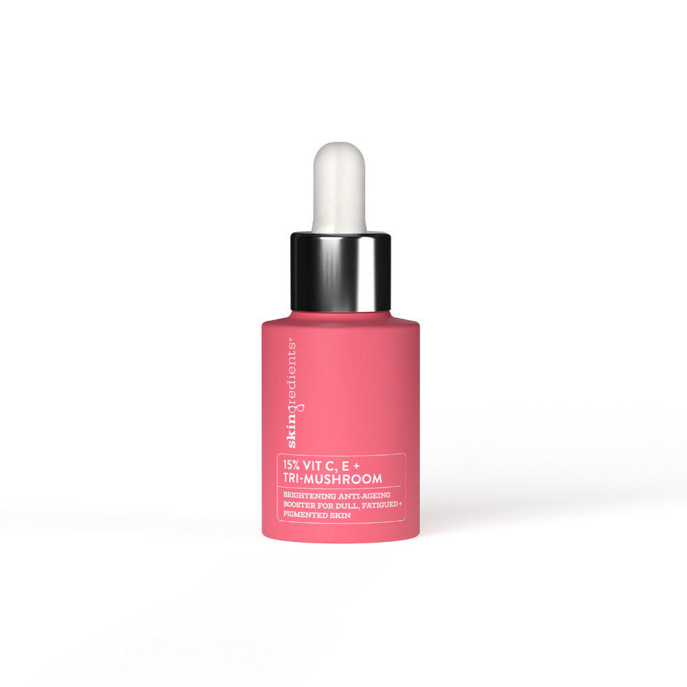 15% Vit C, E + Tri-Mushroom Serum