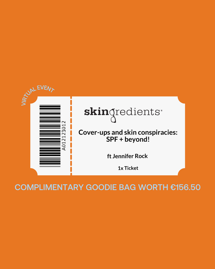 VIRTUAL EVENT: Cover ups + Skin Conspiracies: SPF and beyond!