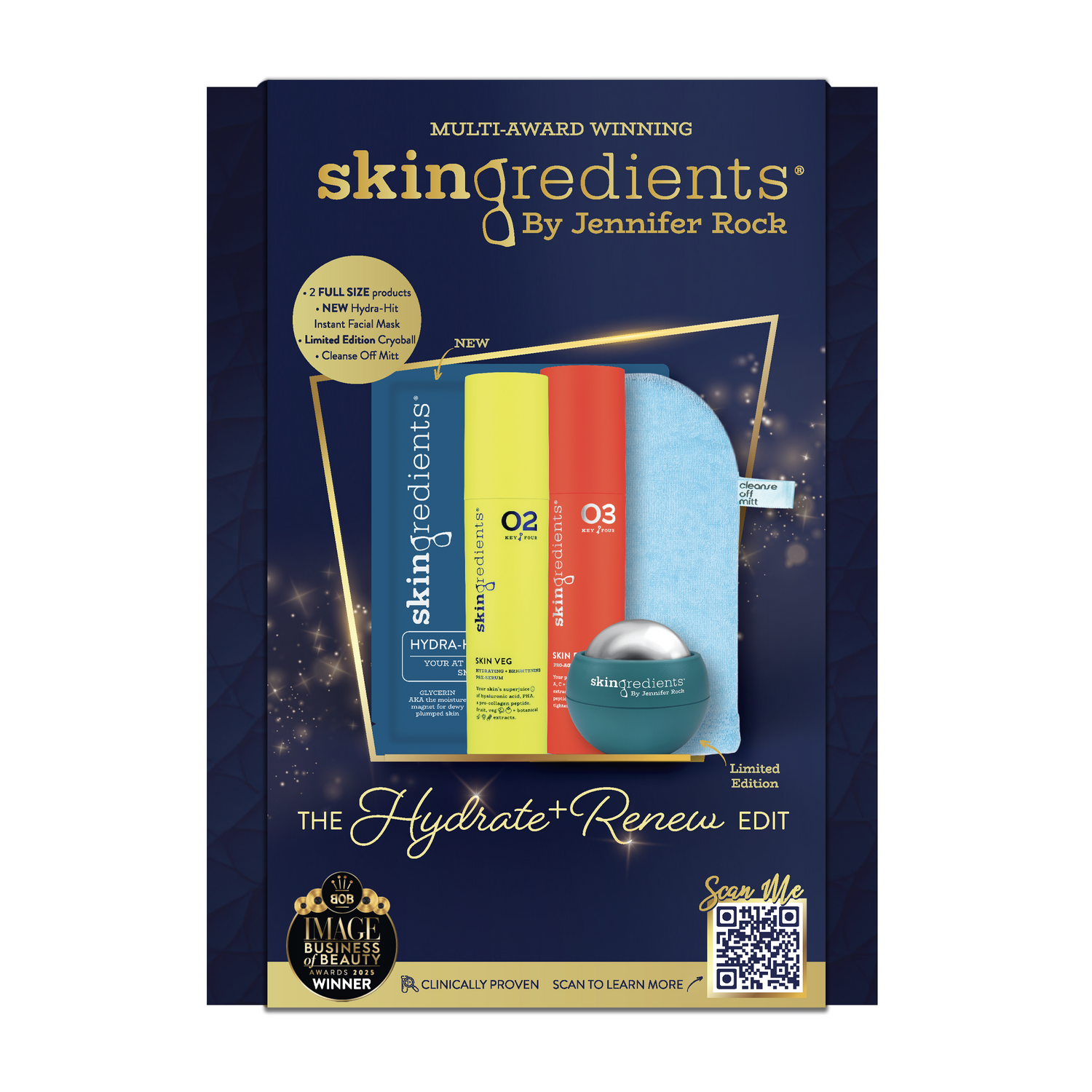 The Hydrate + Renew Edit Gift Set