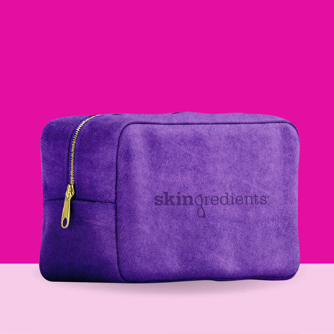 Luxury Purple Vanity Bag